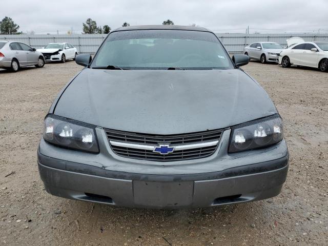 2G1WF52E649429016 - 2004 CHEVROLET IMPALA GRAY photo 5