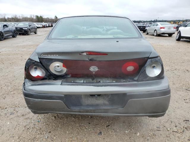 2G1WF52E649429016 - 2004 CHEVROLET IMPALA GRAY photo 6