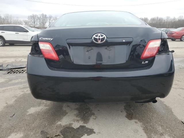 4T1BE46K47U135278 - 2007 TOYOTA CAMRY CE BLACK photo 6