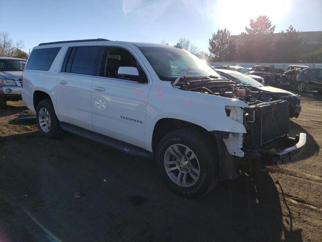 1GNSKHKC4GR245681 - 2016 CHEVROLET SUBURBAN K1500 LT WHITE photo 4