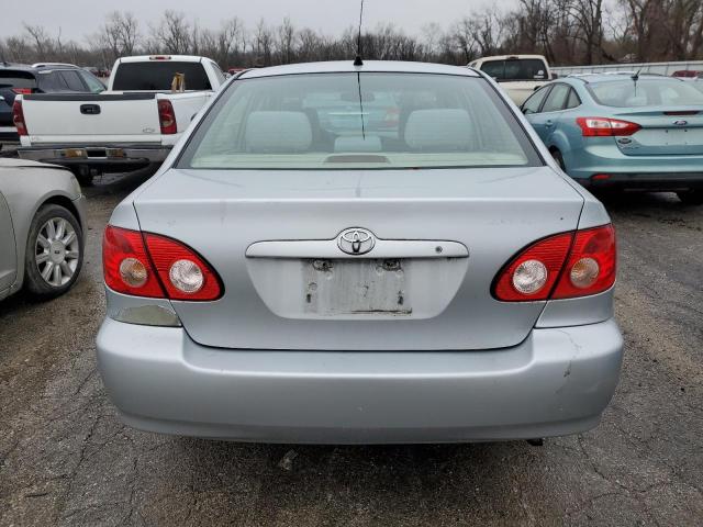 1NXBR32E06Z686594 - 2006 TOYOTA COROLLA CE SILVER photo 6