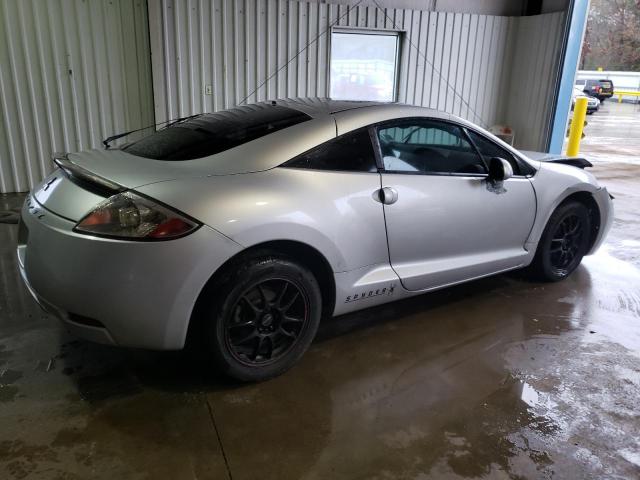 4A3AK24FX7E036281 - 2007 MITSUBISHI ECLIPSE GS SILVER photo 3