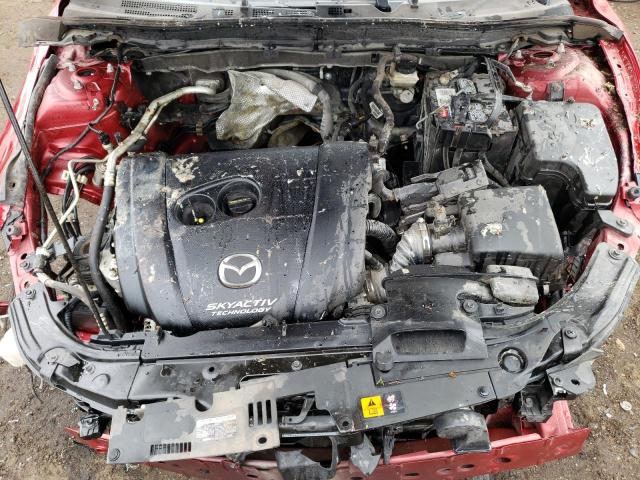 3MZBN1L32JM222752 - 2018 MAZDA 3 TOURING RED photo 11