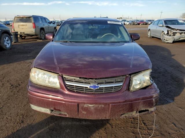 2G1WH52K949437935 - 2004 CHEVROLET IMPALA LS MAROON photo 5