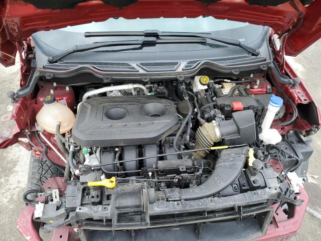 MAJ6P1UL8JC221187 - 2018 FORD ECOSPORT SE RED photo 11