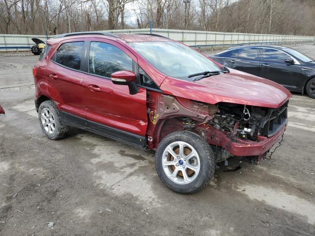 MAJ6P1UL8JC221187 - 2018 FORD ECOSPORT SE RED photo 4