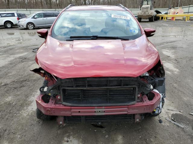 MAJ6P1UL8JC221187 - 2018 FORD ECOSPORT SE RED photo 5