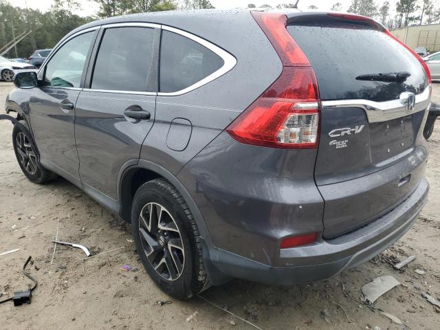 2HKRM4H42GH650746 - 2016 HONDA CR-V SE GRAY photo 2