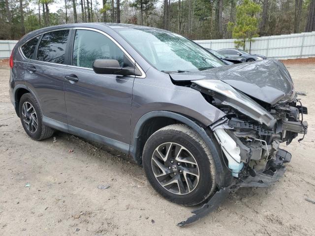 2HKRM4H42GH650746 - 2016 HONDA CR-V SE GRAY photo 4