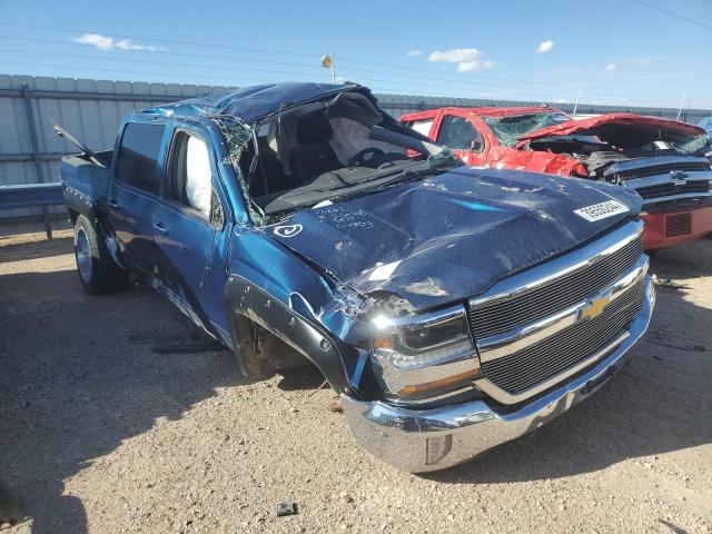 3GCUKRERXJG253878 - 2018 CHEVROLET SILVERADO K1500 LT BLUE photo 4