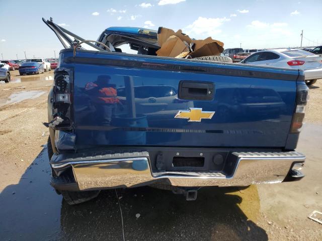 3GCUKRERXJG253878 - 2018 CHEVROLET SILVERADO K1500 LT BLUE photo 6