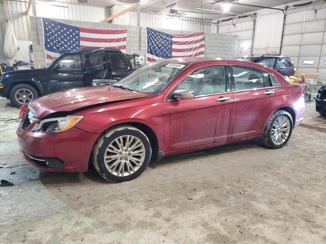 1C3BC2FB4BN527618 - 2011 CHRYSLER 200 LIMITED MAROON photo 1