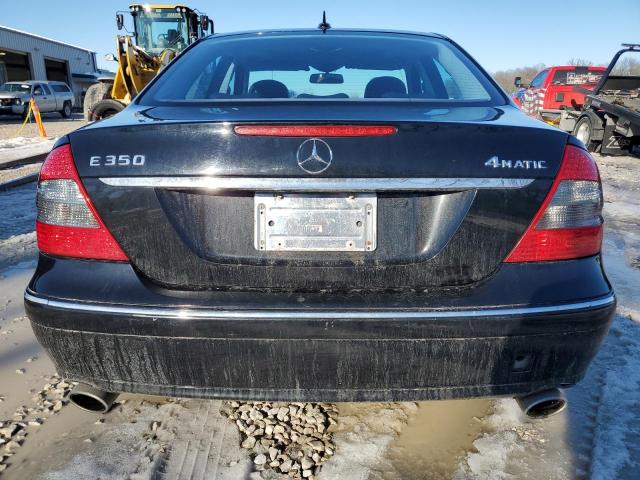 WDBUF87X98B216526 - 2008 MERCEDES-BENZ E 350 4MATIC BLACK photo 6