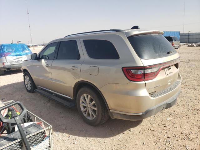 1C4RDHAG1EC318026 - 2014 DODGE DURANGO SXT BEIGE photo 2