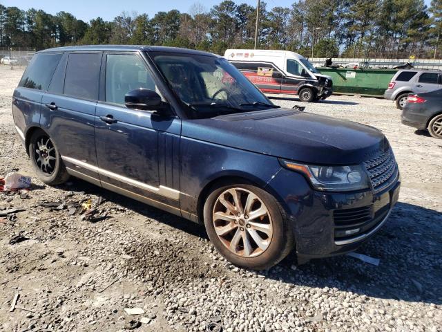 SALGS2DFXDA105737 - 2013 LAND ROVER RANGE ROVE HSE BLUE photo 4