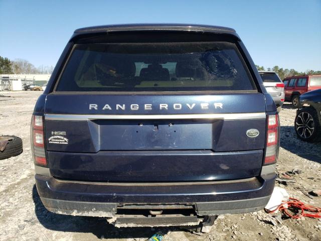 SALGS2DFXDA105737 - 2013 LAND ROVER RANGE ROVE HSE BLUE photo 6