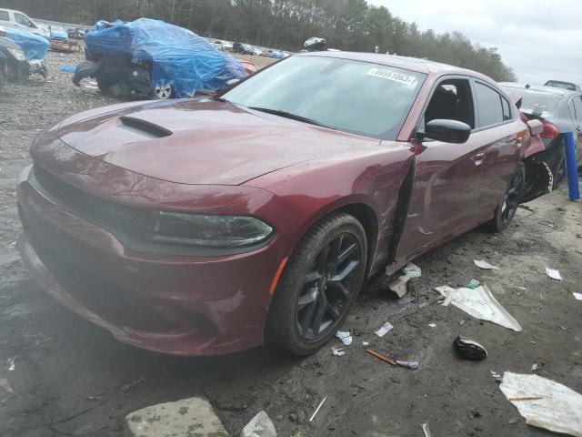 2C3CDXHG9NH133388 - 2022 DODGE CHARGER GT BURGUNDY photo 1