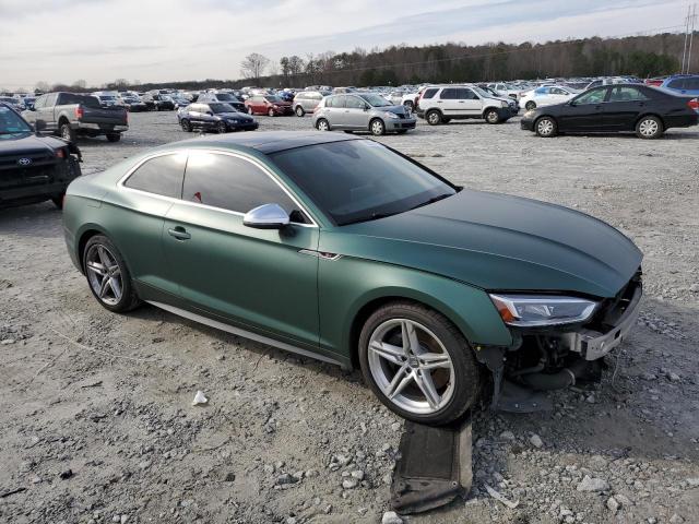 WAUP4AF50JA003775 - 2018 AUDI S5 PREMIUM PLUS GREEN photo 4