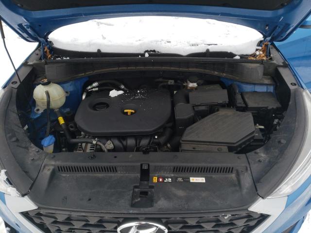 KM8J2CA4XKU994696 - 2019 HYUNDAI TUCSON SE BLUE photo 11