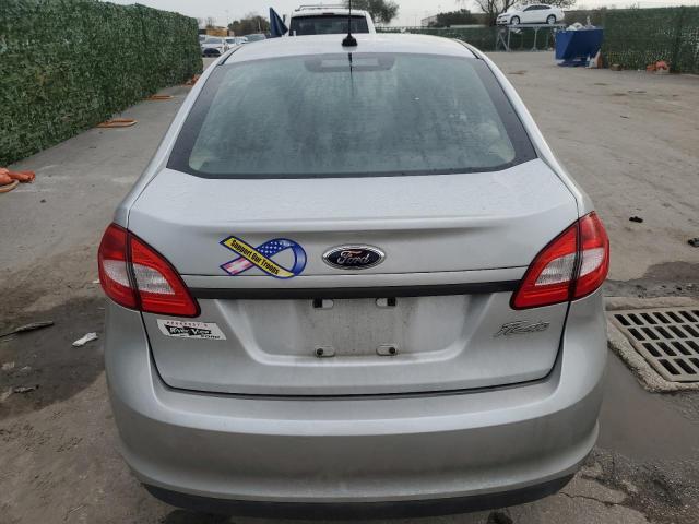 3FADP4AJ8DM107446 - 2013 FORD FIESTA S SILVER photo 6