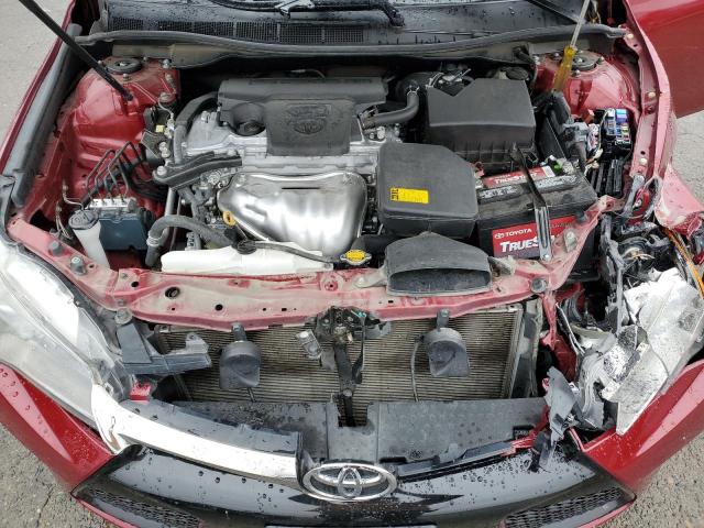 4T1BF1FKXFU969078 - 2015 TOYOTA CAMRY LE RED photo 11