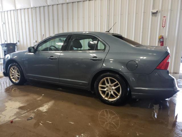 3FAHP0HA4BR255982 - 2011 FORD FUSION SE BLUE photo 2