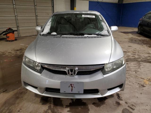 2HGFA1F51BH306060 - 2011 HONDA CIVIC LX SILVER photo 5