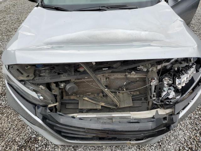 1HGCV1F5XJA076037 - 2018 HONDA ACCORD EXL SILVER photo 11