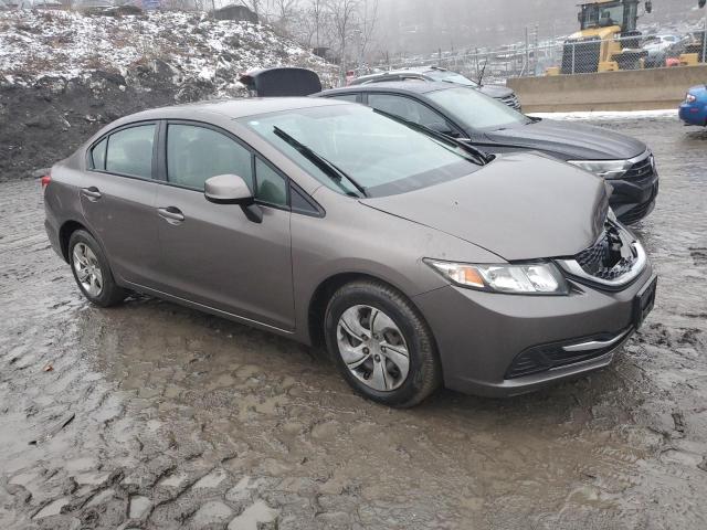 2HGFB2F54DH590029 - 2013 HONDA CIVIC LX BROWN photo 4