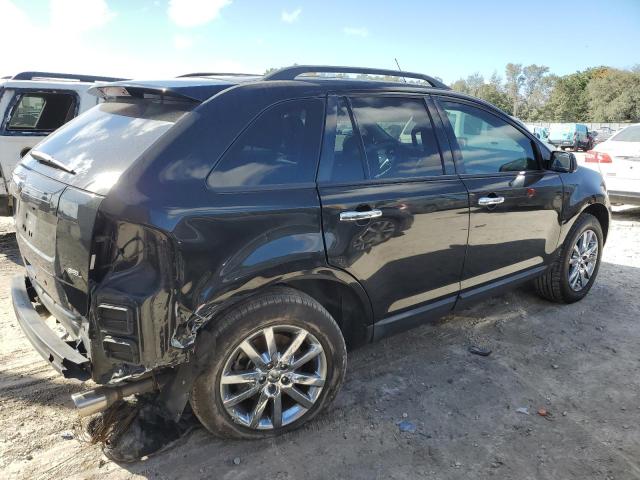 2FMDK3JC5BBB06320 - 2011 FORD EDGE SEL BLACK photo 3