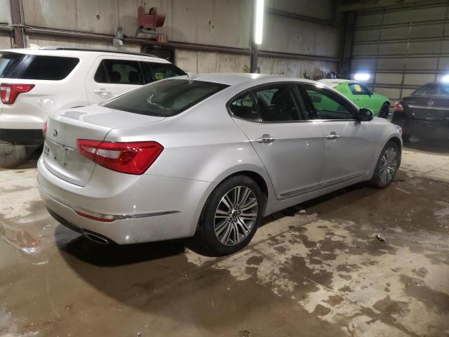 KNALN4D70G5215160 - 2016 KIA CADENZA LUXURY SILVER photo 3