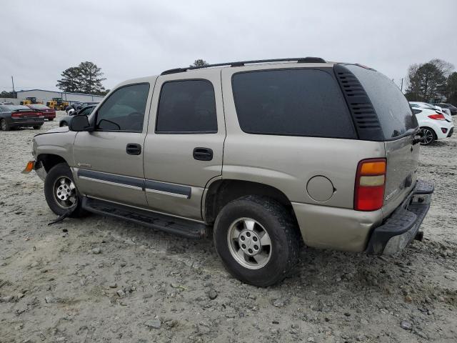 1GNEC13V03R284201 - 2003 CHEVROLET TAHOE C1500 TAN photo 2