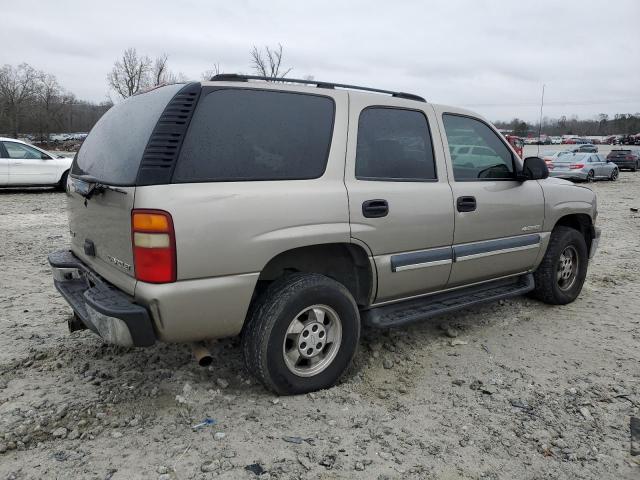 1GNEC13V03R284201 - 2003 CHEVROLET TAHOE C1500 TAN photo 3