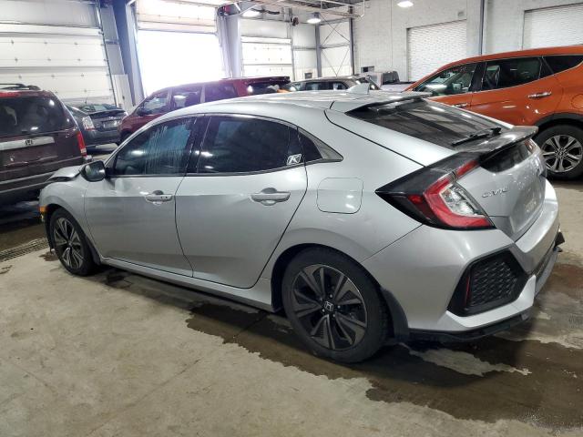 SHHFK7H57JU202588 - 2018 HONDA CIVIC EX GRAY photo 2