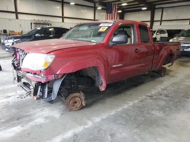 5TETU62N56Z175107 - 2006 TOYOTA TACOMA PRERUNNER ACCESS CAB BURGUNDY photo 1