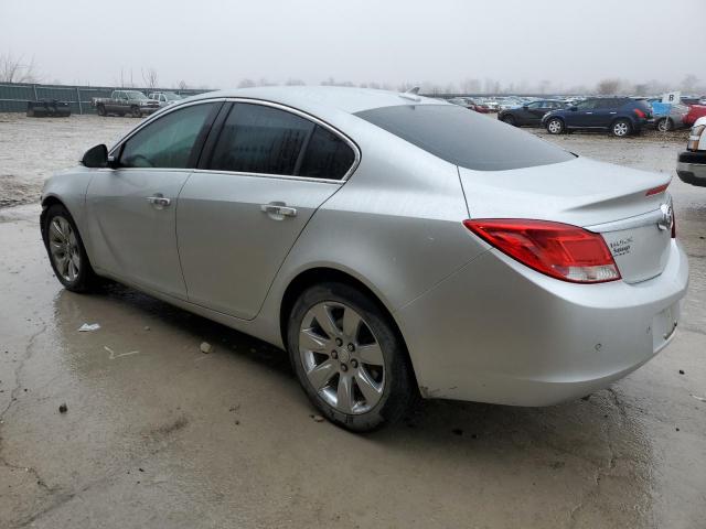 2G4GT5GV6C9139849 - 2012 BUICK REGAL PREMIUM SILVER photo 2