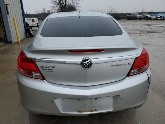 2G4GT5GV6C9139849 - 2012 BUICK REGAL PREMIUM SILVER photo 6