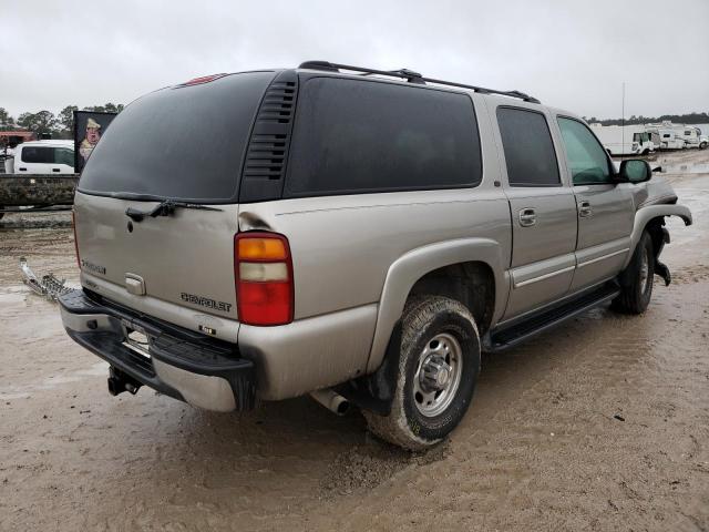 3GNGK26U52G188342 - 2002 CHEVROLET SUBURBAN K2500 TAN photo 3