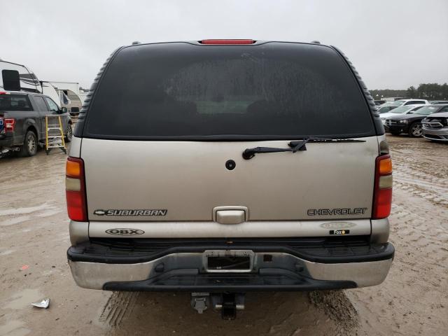 3GNGK26U52G188342 - 2002 CHEVROLET SUBURBAN K2500 TAN photo 6