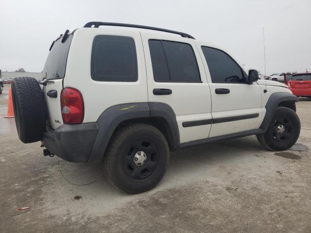 1J4GK48K97W709145 - 2007 JEEP LIBERTY SPORT WHITE photo 3