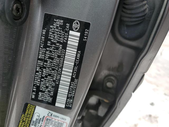 4T1BE32K16U662032 - 2006 TOYOTA CAMRY LE GRAY photo 12