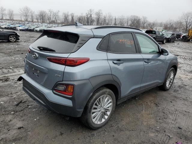 KM8K6CAAXLU448044 - 2020 HYUNDAI KONA SEL PLUS BLUE photo 3