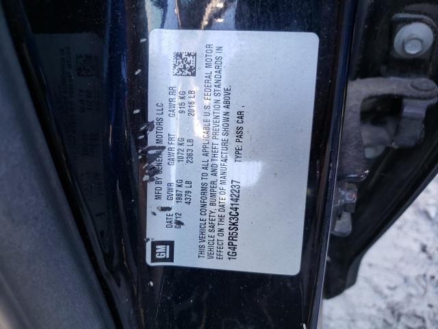 1G4PR5SK3C4142237 - 2012 BUICK VERANO CONVENIENCE BLACK photo 12