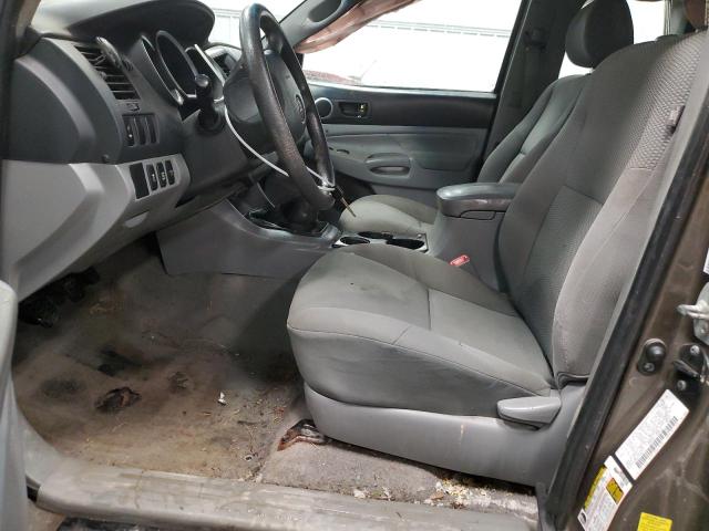 5TEUX4EN8AZ734072 - 2010 TOYOTA TACOMA ACCESS CAB მწვანე ფოტო 7
