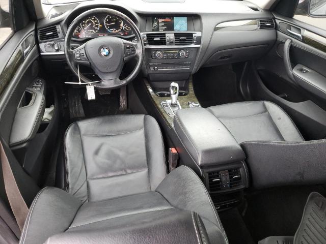 5UXWX9C53E0D26224 - 2014 BMW X3 XDRIVE28I GRAY photo 8