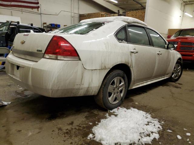 2G1WA5EK1A1244480 - 2010 CHEVROLET IMPALA LS WHITE photo 3