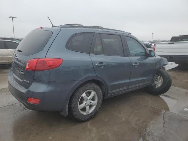 5NMSG13D67H118573 - 2007 HYUNDAI SANTA FE GLS BLUE photo 3