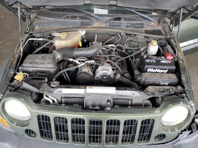 1J4GL48K57W647482 - 2007 JEEP LIBERTY SPORT GREEN photo 11