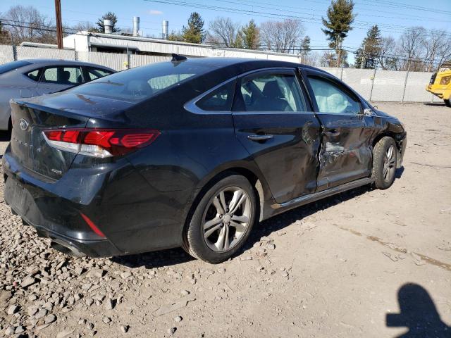 5NPE34AF6JH703971 - 2018 HYUNDAI SONATA SPORT BLACK photo 3