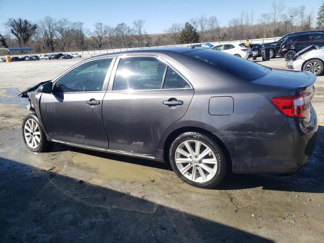 4T4BF1FK0DR304628 - 2013 TOYOTA CAMRY L GRAY photo 2